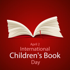 International Childrens Book Day 2 April, art video illustration.