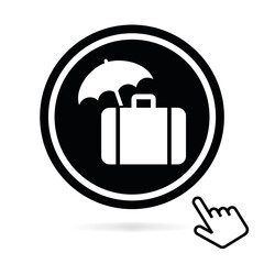 Obraz premium Logo assurance voyage.