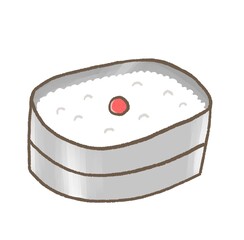 R:もっとメルヘンな日本料理☆日の丸弁当①