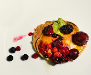 Pancake Cooking Plate chef cooking decoration