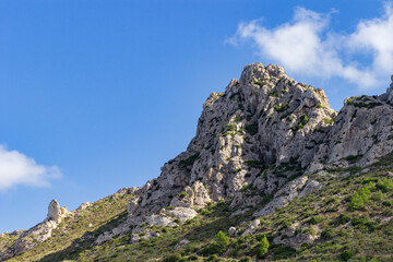 View of Sa Dragonera island in Mallorca (Spain)