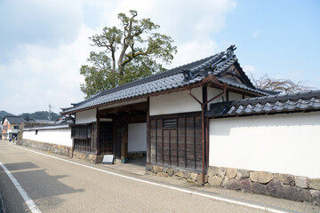 城下町出石　出石家老屋敷の長屋門　兵庫県豊岡市