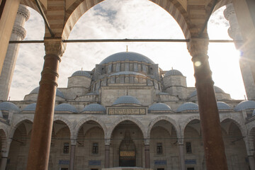 Blue mosque city.