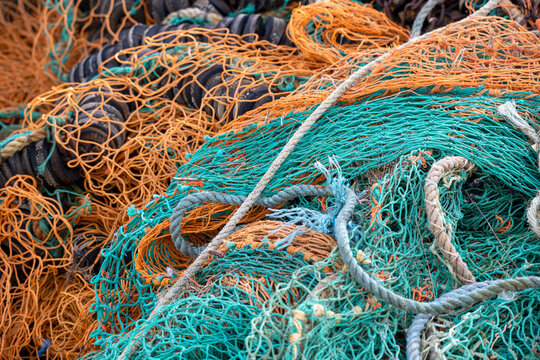 fishing nets and ropes - Powered by Adobe