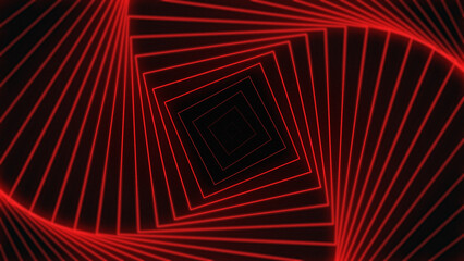 Red beautiful Visual Loops background concept