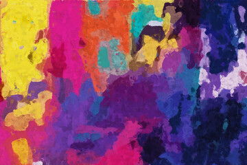 Obraz na płótnie Canvas Abstract colorful oil painting texture