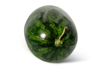 Watermelon isolated on white background. Clipping path