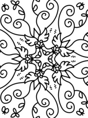 black and white of abstract background