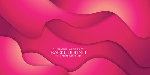 Abstract geometric background. Fluid shapes composition with Colorful. Vector Illustration