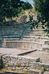 Photo of the ruins of the city of Troy in Turkey