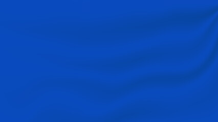 Abstract blank blue soft satin fabric folding texture background for decorative graphic design