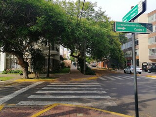Fototapeta na wymiar calles de san isidro #4