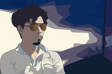  una noche cerca del cerro de la colonia