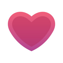 heart logo element design template icon