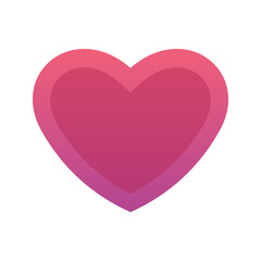 heart logo element design template icon
