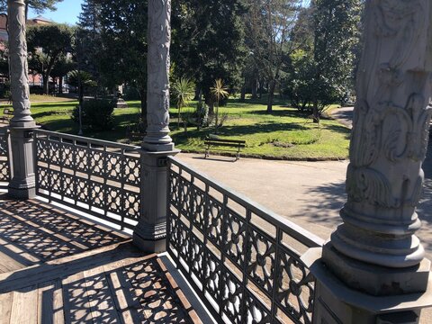 Cassa Armonica di Benevento (Chiosco della Musica) - View from inside