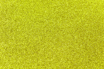 Green yellow glitter twinkle abstract spring or summer holiday background with sparkles. Modern...