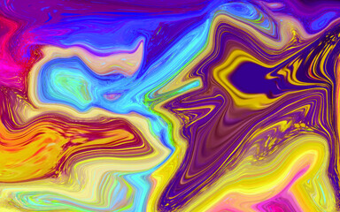 Abstract liquid fluid texture marble background premium vector