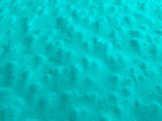 Blue mint green snowy background. 