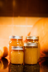 Jam in Mason Jars
