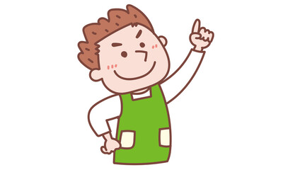 男性の保育士さん