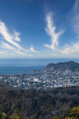 鎌倉の天園ハイキングコースの光景