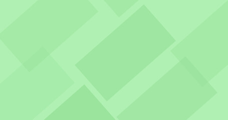 Abstract geometric layers on green background for art banner design