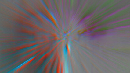 Abstract iridescent burst background image.