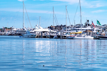 Obraz premium Scenes around newport rhode island