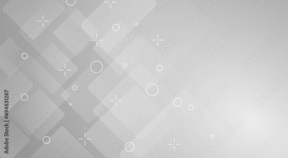 Poster gray gradient background design. abstract geometric vector.