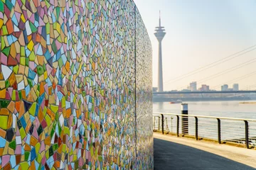 Düsseldorf, Brücke, Rhein, Rheinbrücke, Rheinpromenade, Fernsehturm © Juergen1965