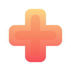 medical logo element design template icon