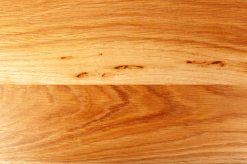 Wooden texture of golden oak  with line in the middle for backgrounds and design 