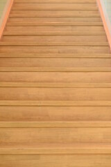 Obraz premium wooden stairs ascend to heaven