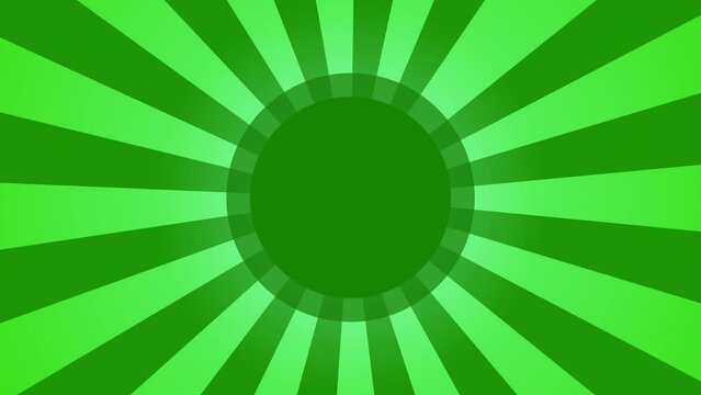Green cartoon vortex background with space for text 