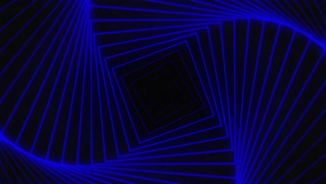 Dark Blue square beautiful Visual Loops background concept
