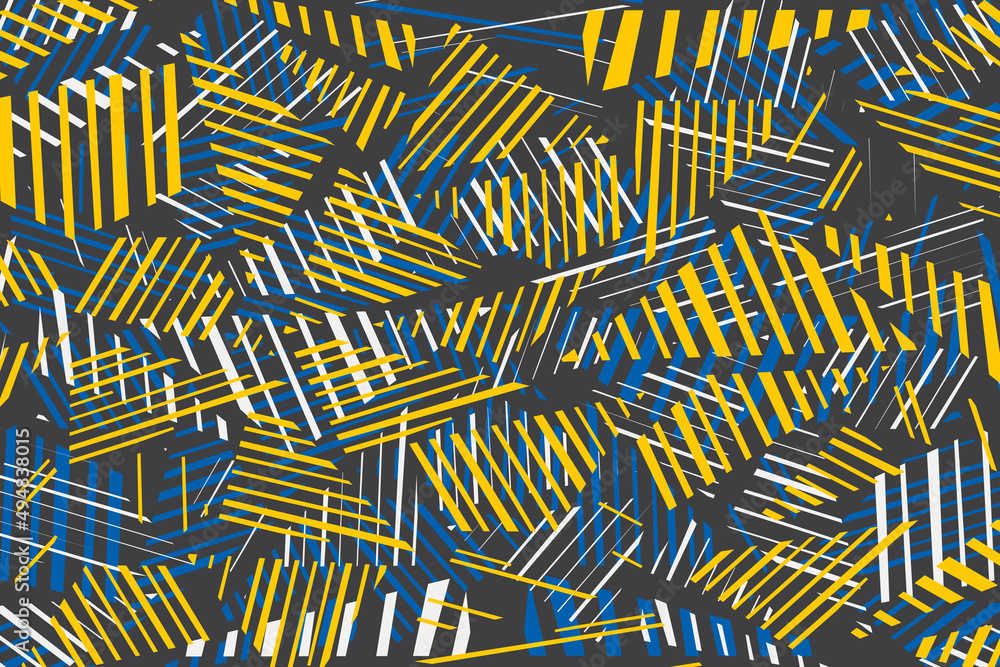 Poster minimalist background with abstract triangle stripe pattern