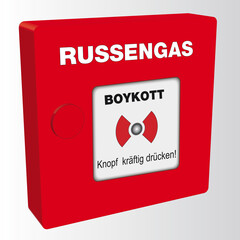 Feuermelder Russengas