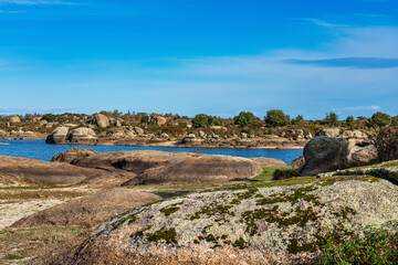 Los Barruecos Natural Monument, Malpartida de Caceres, Extremadura, Spain.