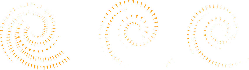 Grunge lines in Circle Form . Spiral Vector Illustration .Textured round Logo . Design element . Abstract Geometric circular shapes .Rotating grunge radial line. Concentric circles