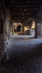 Fototapeta premium Viste del Borgo di San Vito Romano