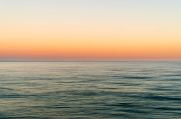 Fototapeta premium sunset over the sea