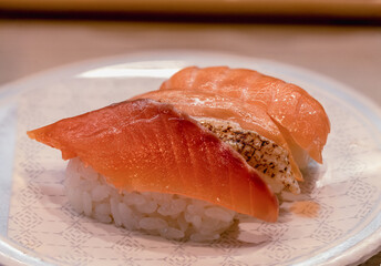 廻るお寿司屋のお寿司たち