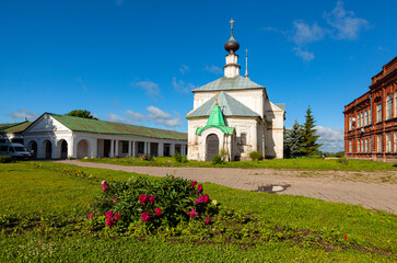 Ancient temples and monasteries of the city of Suzdal. Russia.