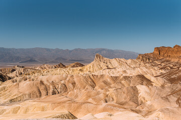Fototapeta na wymiar Zabriskie Point im Death Valley Kalifornien