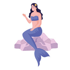 mermaid fairytale character