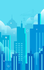 Obraz premium May 1st labor day, pay tribute to construction workers, behind the city background, vector illustration. Chinese translation: happy labor day