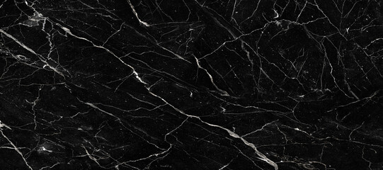Motif naturel en marbre noir pour le fond, marbre de carreaux de céramique