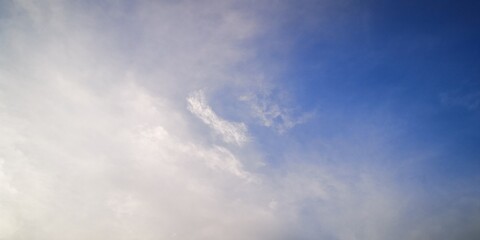 blue sky with clouds