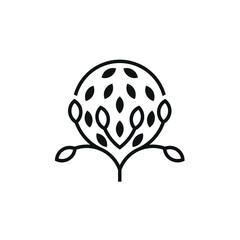 Simple Olive Tree Logo Design Inspiration